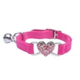 thumbnail image 2 of SPRING PARK Adjustable Polyester Cat Collar, Multi-color Cat Safety Collar, Kitten Collar for Cat with Bell Pet Accessories, 2 of 7