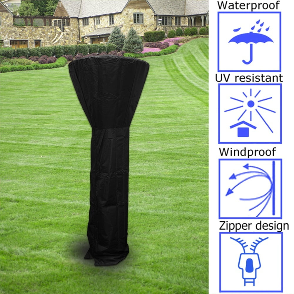 Heavy Duty Garden Patio Heater Cover Waterproof Protector For Outdoor Furniture 