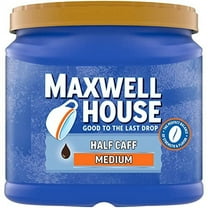Maxwell House Half Caff Medium Roast Ground Coffee - 25.6 oz