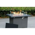 thumbnail image 5 of Ohana 6-piece Black Aluminum Sectional Set with Fire Table, 5 of 6