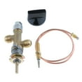 thumbnail image 4 of Válvu de Control de Gas para Chimenea de Gas Propano Interruptor de Peril (válvu de Propano de Baja Presión con Baoblaze Válvula de horno de gas interior, 4 of 8