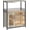 Grey, variant on Ourlova IDEALHOUSE Wine Bar Rack Cabinet with LED Light Adjustable Shelves Coffee Bar Cabinet with Mesh Door and Baffle Design 36 in Tall Small Liquor Bar Cabinet for Home Kitchen Dinning Room Grey