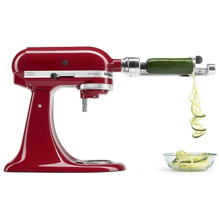 

KitchenAid KSM2APC Spiralizer Plus Attachment with Peel Core and Slice Silver