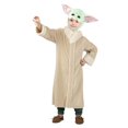 thumbnail image 1 of STAR WARS GROGU TODDLER COSTUME - Minky Robe with Embroidered Headpiece , 1 of 3