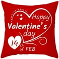 thumbnail image 2 of Housse de Coussin en Coton pour la Saint-Valentin pour Canapé, 2 of 2