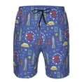 thumbnail image 3 of Fotbe New-York City Trajes de Baño Estampados para Hombre, Shorts de Verano de Secado Rápido, Ropa de Playa, Bañadores-Small, 3 of 6