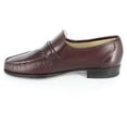thumbnail image 5 of Florsheim Men's Como Bit Loafer Moc Toe Leather Brown 17116-02, 5 of 7