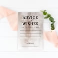 thumbnail image 2 of Koyal Wholesale Earthy Watercolor Wedding Advice & Well Wishes Guest Book Cards for Bride and Groom, 56 Pack, 2 of 5