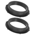 2024 2Pcs/Set Car Door Audio Speaker Adapter Spacer Rings Mounting