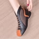 thumbnail image 4 of Amzcrzy Zapatos de mujer,Zapatos de mujer,Zapatillas de mujer, Sandalias de tacón bajo con punta cuadrada pequeña para mujer, botas de piel sintética con cordones y tubo corto. Sandalias Mujer Zapati, 4 of 6
