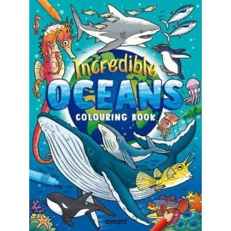 Angela Hewitt Incredible Oceans Colouring Book (Paperback) Bumper Colouring Books