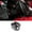 Black, variant on TINKI 100% Real Carbon Fiber Car Steering Wheel Base Lower&Upper Protect Cover for Chevrolet Corvette C7 2014-2019 Interior Steering Wheel Base Trim Cover Accessories