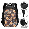 thumbnail image 3 of Daiia Turtles and Sea Plants Pattern USB Charging Backpack for Men and Women, Anti-Theft Backpack,Travel Backpack,School Backpack,College Backpack,Laptop Backpack, 3 of 7
