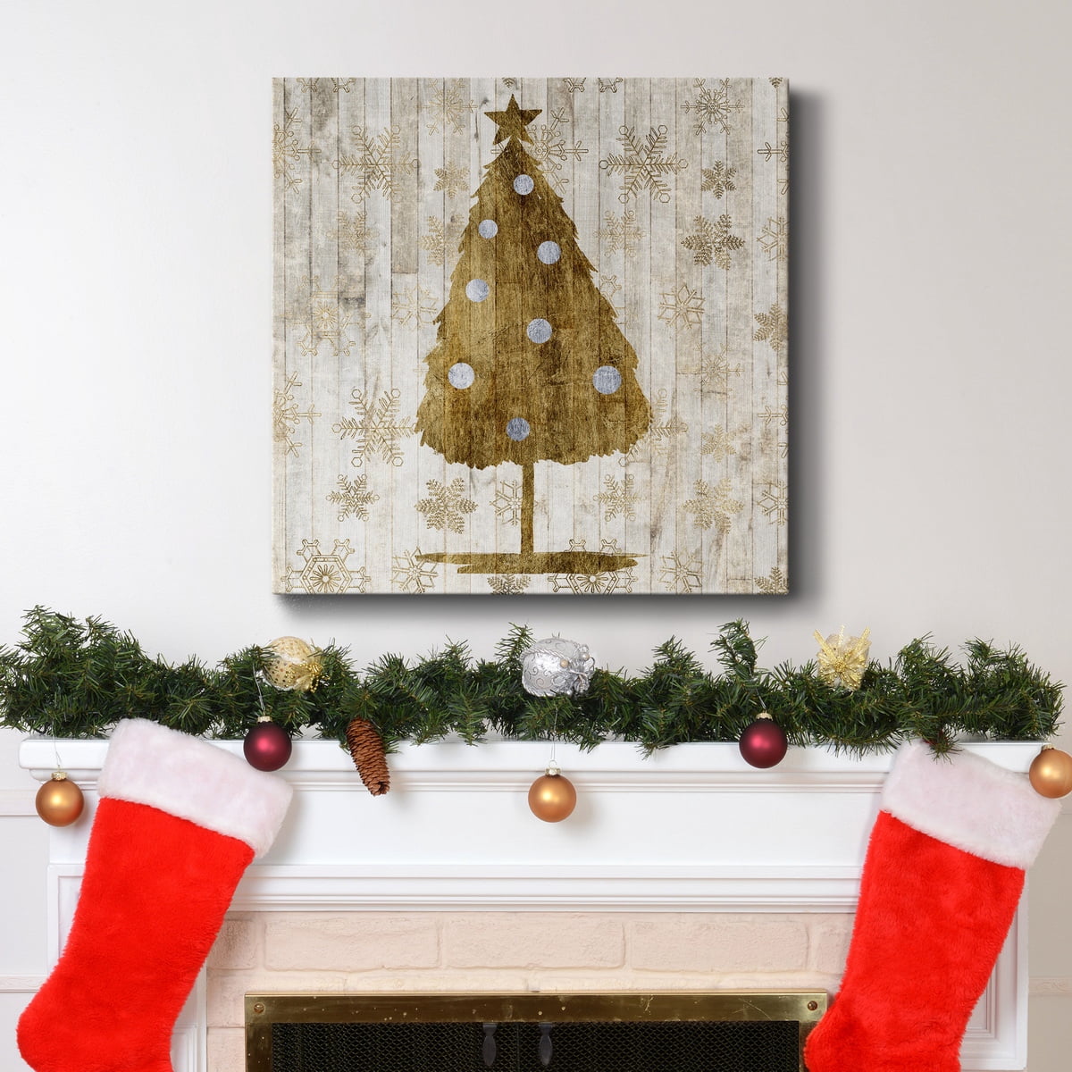 Merry Quackmas Collection C - Premium Gallery Wrapped Canvas - Ready to Hang