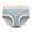 Blue, variant on Elabch Womens Underwear Comfort Briefs Underwear, 100% Organic Cotton, High Waisted Briefs Soft Stretch Full Coverage Panties for Women, Assorted Colors L-XXL