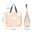 thumbnail image 5 of Kdxio Geese and Flower Casual Tote Bags Women Big Capacity Shoulder Bag for Women Travel Shoulder Bags Handbags, 5 of 8
