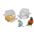 thumbnail image 1 of Comederos para pájaros ORIBUKI, no ensucian, para jaula y dispensador de agua, 2 unidades, 1 of 5