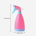 thumbnail image 5 of Botellas rociadoras (17 oz) Botella rociadora de agua para cabello, plantas, soluciones de limpieza, cocina, barbacoa, botella rociadora para gatos 2 piezas, 5 of 5
