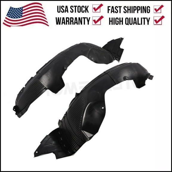 Inner Fender Liner Set  For 2017-2018 Kia Forte KI1248153 Front Left & Right