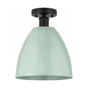 Innovations Lighting - Plymouth Dome - 1 Light Semi-Flush Mount In Industrial