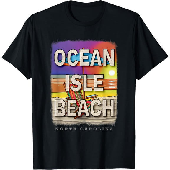 Ocean Isle Beach North Carolina Nc Beachside Bliss Sd206 T Shirt