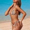 thumbnail image 4 of Yuyamidu Women Two Piece Bikini Swimsuit Camo Fish Triangle Tie Bathing Suit Cheeky String Bikini Sets Cheeky Swimsuits Sexy Swimwear for Women 2026 Woman XL, 4 of 8