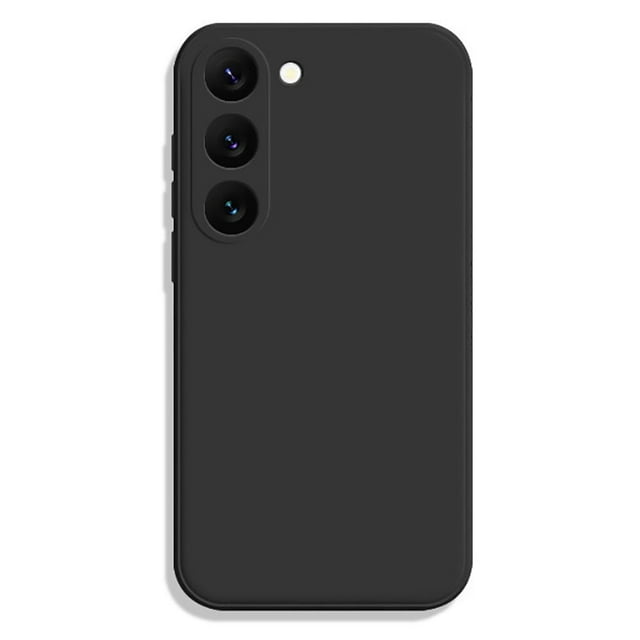 PANDACO Étui Coquille Souple Noir Mat pour Samsung Galaxy S23