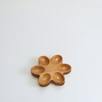 UPKOCH Wooden Egg Holder Wooden Egg Tray Holds 6 Fresh Eggs Deviled Egg Platter Egg Storage Holder For Countertop Display Refrigerator Storage Brown