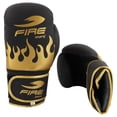thumbnail image 3 of Par de Guantes de Boxeo Fire Sports PVC Línea Fire One Dorado Negro, 3 of 4