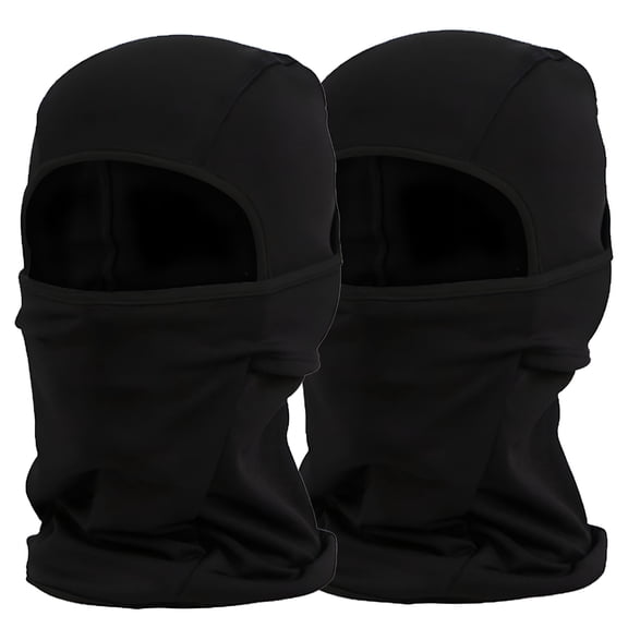 TELOLY Winter Face Mask for Men and Women - Cold Weather Gear for Skiing, Snowboarding and Motorcycle Riding, Black