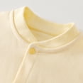 thumbnail image 7 of Gerichy Newborn Baby Girls Boys Cotton Romper Outfits Infant Long Sleeve One-Piece Toddler Button Jumpsuits 0-18 Months, 7 of 7