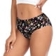 thumbnail image 2 of Balery Daisies Flowers Ropa Interior de Algodón para Mujer con Dibujo – Braguitas Cómodas y Elásticas, Estilo Clásico-Small, 2 of 6