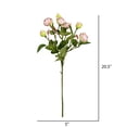 thumbnail image 2 of Vickerman 20.5'' Artificial Tea Rose Spray. Includes 3 sprays per pack., 2 of 3