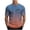Sky Blue, variant on Mens Gradient T Shirts Short Sleeve Workout Crew Neck Tees Athletic Running Summer Tops(Mint Green 2XL)