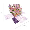 thumbnail image 4 of Mother's Day Up Box Card Design Happy Mother's Day Greeting Card Flower Blessing Pop-Up Greeting Card, 4 of 4