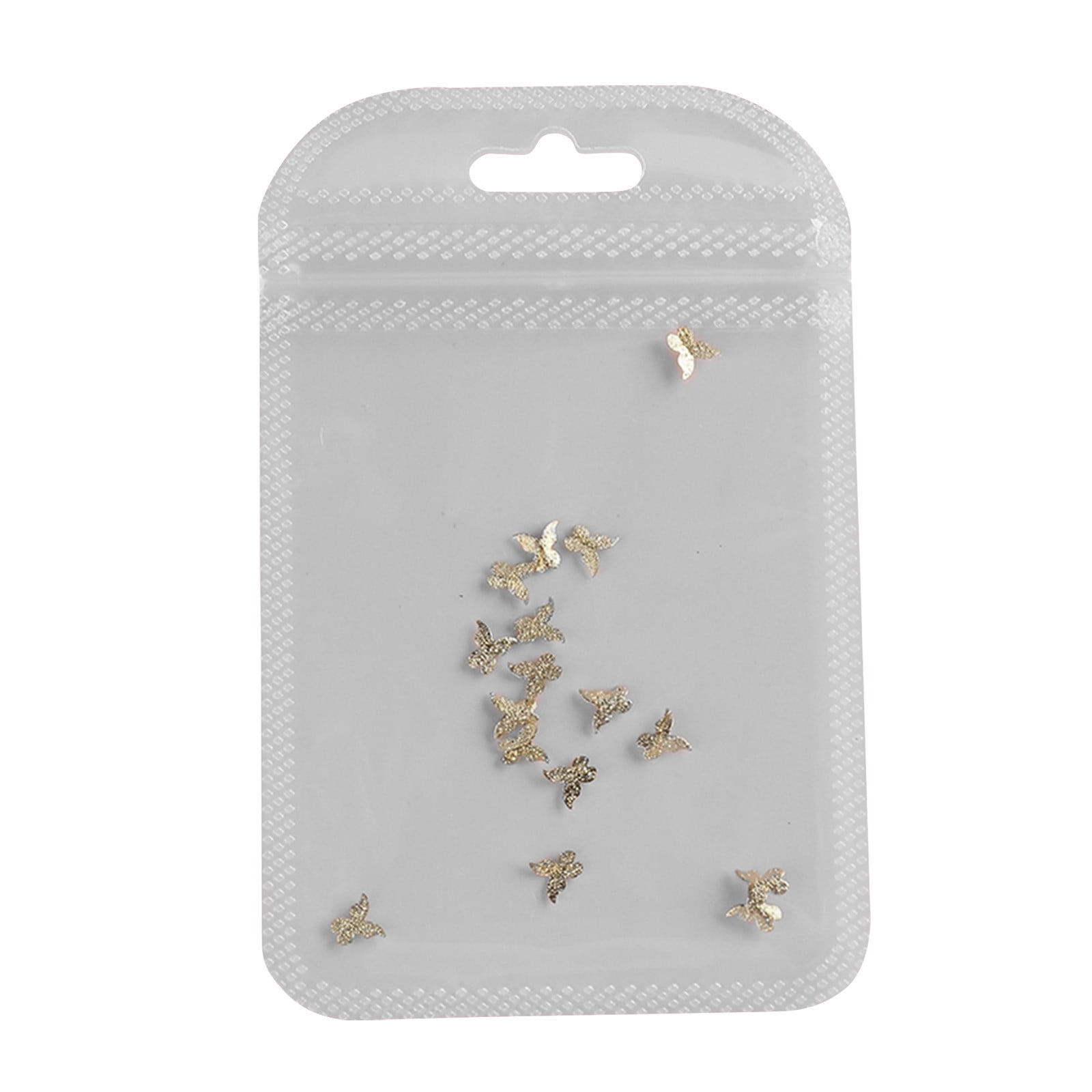 Kiplyki Wholesale Ins Net Red Butterfly Pearl Small Steel Ball Metal