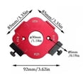 4 in 1 Routers Templates Corner for Woodworking Edge Trimmer Engraving ...