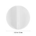 thumbnail image 2 of Toyvian 2-Pack Universal White Refrigerator Temperature Control Knobs with Precise Adjustment for Fridge and Freezer, 2 of 8