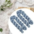 thumbnail image 1 of Elodie 2 Pieces Cheesecloth Table Runner Trendy for Holiday Photo Backdrop New Year blue, 1 of 8