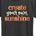 thumbnail image 3 of Instant Message - Create Your Own Sunshine - Women's Short Sleeve Graphic T-Shirt, 3 of 6