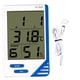 thumbnail image 5 of BESTYASH Medidor Electrónico De Temperatura Y Humedad Para Hogar Con Soporte Y Montaje Mural, 5 of 8