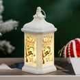 thumbnail image 6 of PRETXORVE Christmas Decorations, Christmas Ornaments, Christmas Snow Lantern, indoor Christmas Decoration, Led Candle Style Wind Lantern, Suitable for Christmas Party Table, 6 of 6
