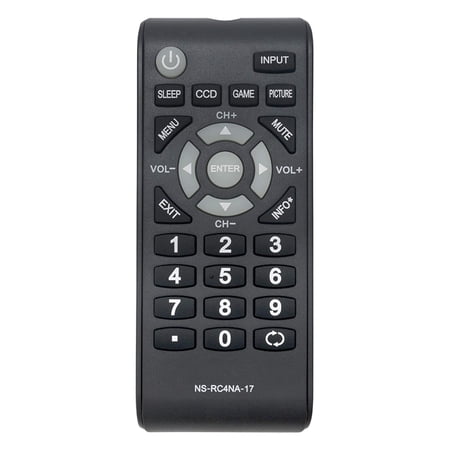 New NS-RC4NA-17 Replace Remote Compatible with INSIGNIA NS-32D310NA17 NS-32D311NA17 NS-39D310NA17 NS-40D510MX17 NS-40D510NA17 NS-50D510MX17 NS-55D510MX17 NS-55D510NA1