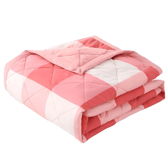 AUQ 2026 New Weighted Blanket for Adults 12Lbs,59" X 79" Twin Size,Cooling Heavy Blanket for 110-130Lbs with Premium Glass Beads,Soft Thick Big Blankets for All-Season Sleeping Comfort Breathable