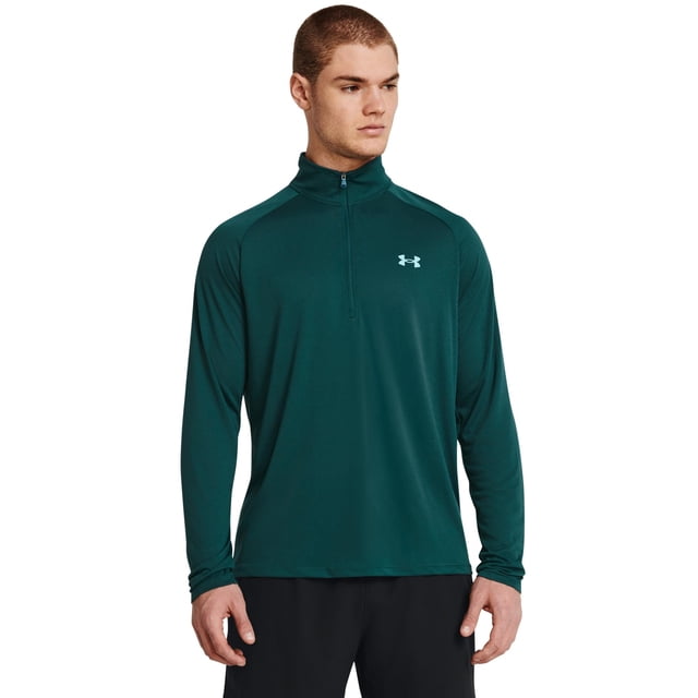 Playera Under Armour Tech 2.0 con media cremallera para hombre