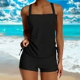 thumbnail image 7 of Kukoosong Women's Racerback One Piece Swimsuit Swim Dress with Back-Smoothing for Summer Beach and Pool, 7 of 7