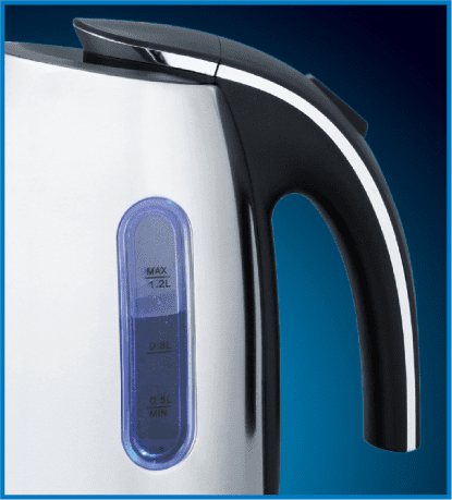 EUROSTAR EKS12SS Electric Kettle 1.2L, Silver