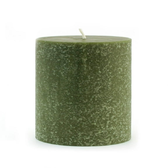 ROOT Unscented 3 In Timberline Pillar Candle 1 ea. Dark Olive - 3 X 3