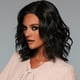 thumbnail image 3 of Fiudx Peluca Rizada Resistente Al Calor, Postizo Natural y Ganchos Ajustables, Corte Bob Sintético Apto para Secadora, Ideal para Fiestas y Uso Diario, Moda Femenina, Fácil de Cuidar., 3 of 3
