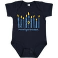thumbnail image 3 of Inktastic Peace Light Hanukkah Boys or Girls Baby Bodysuit, 3 of 5